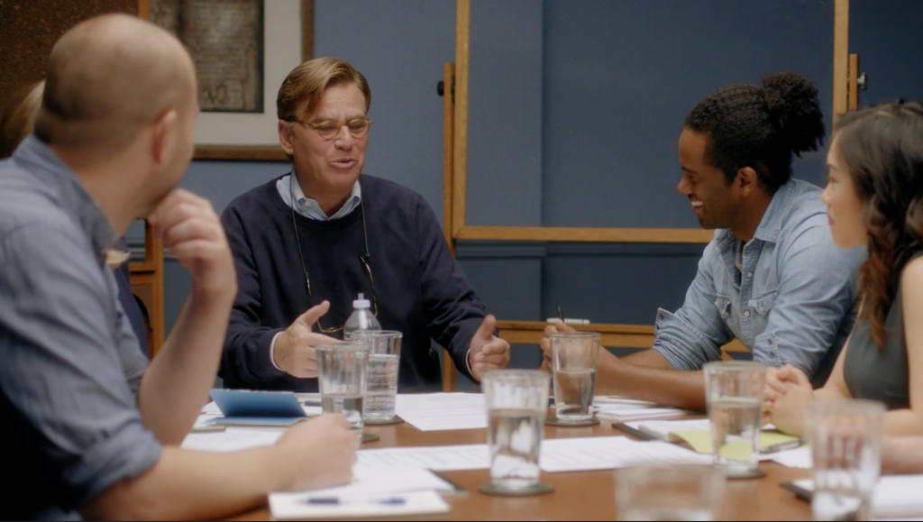 Aaron Sorkin group writing class