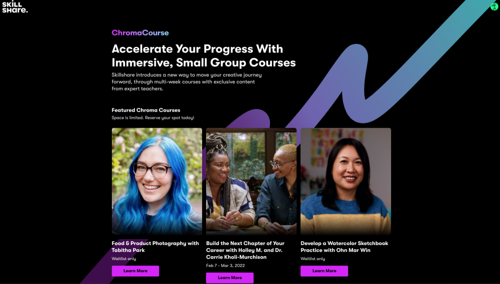 Skillshare Chroma Courses