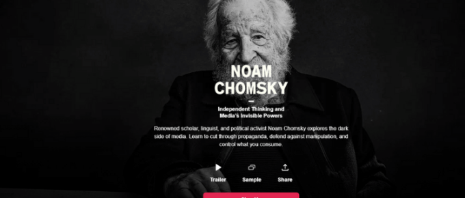 Noam Chomsky MasterClass