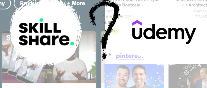 Skillshare vs udemy
