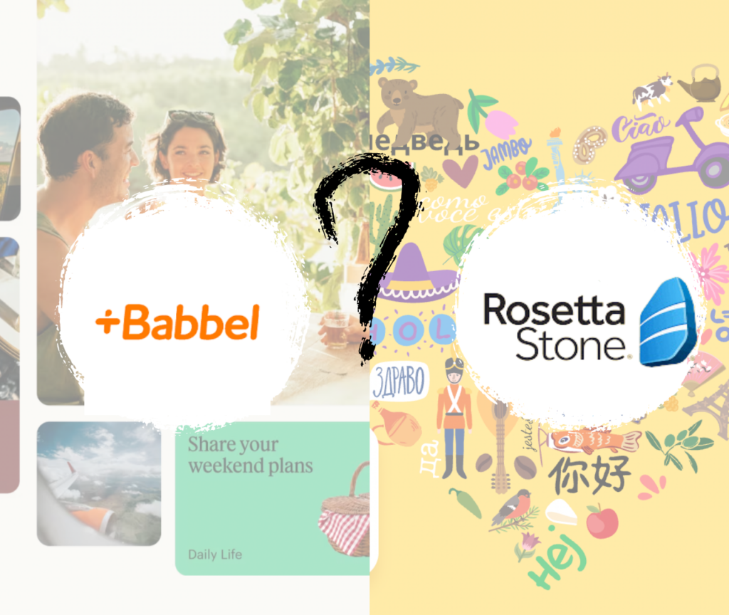 babbel vs rosetta stone review