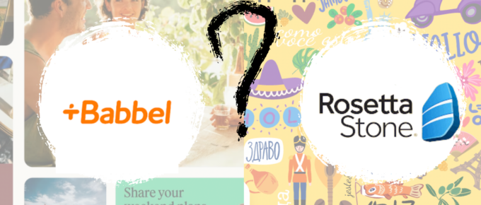 babbel vs rosetta stone review