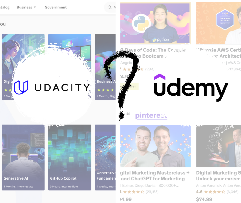 udacity vs udemy review