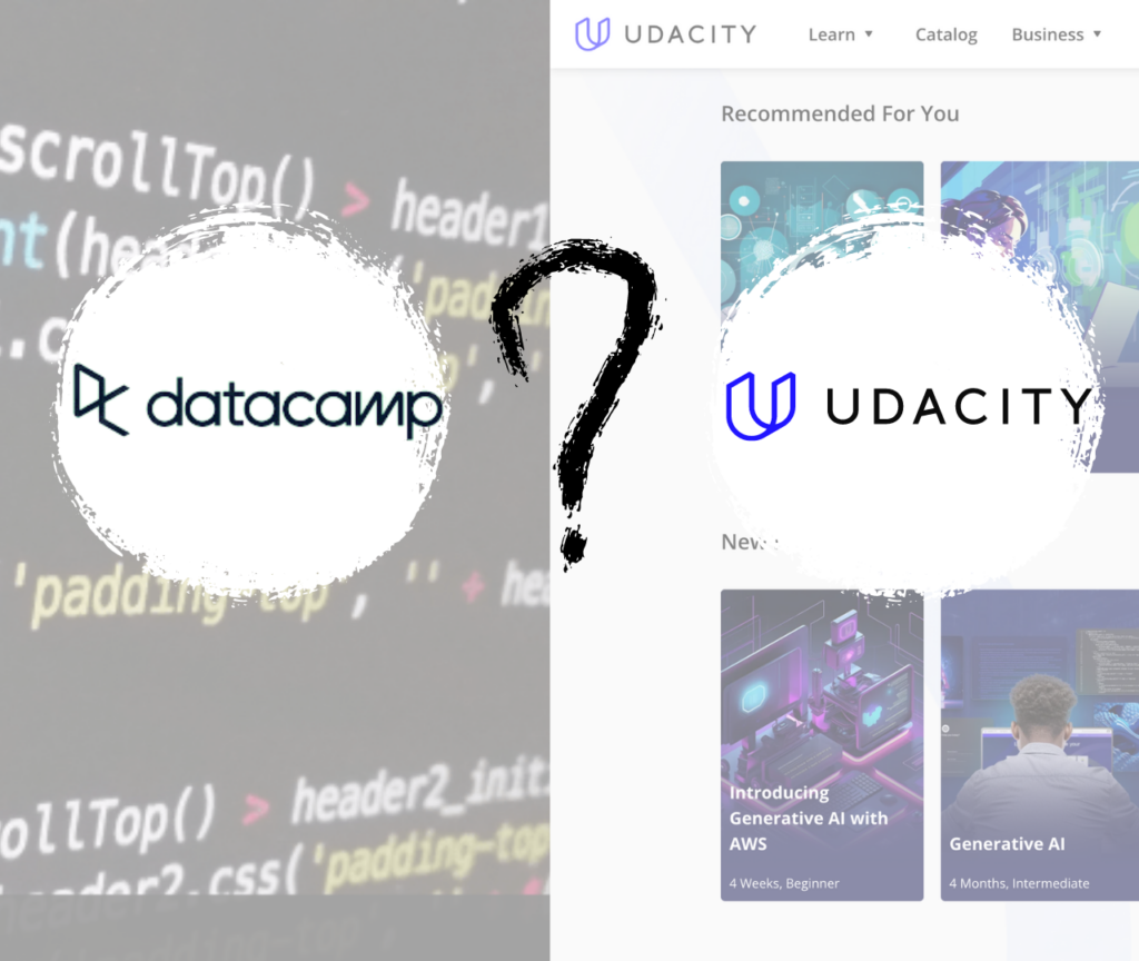 udacity vs datacamp review