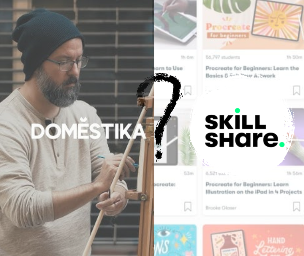 domestika vs skillshare review