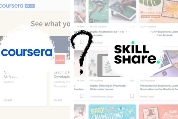 coursera vs skilshare which is better?