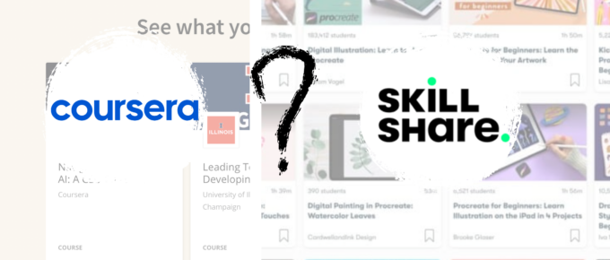 coursera vs skilshare which is better?